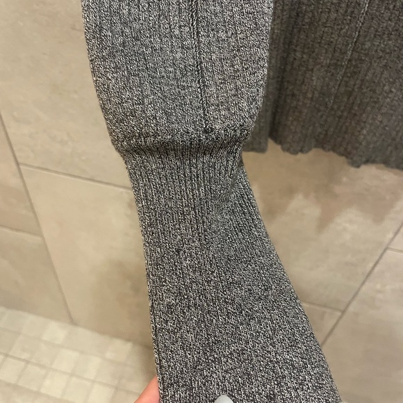 Never worn - tags off. Beautiful, soft scoop next sweater with puff sleeves. - Picture 3 of 5